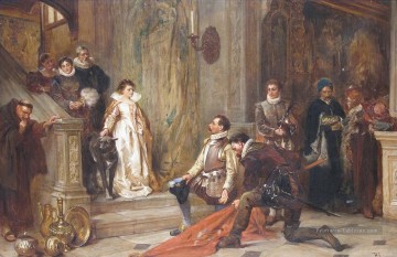  Alexander Peintre - Les Victors de Lepanto Robert Alexander Hillingford scènes de bataille historiques